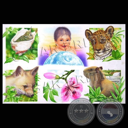 ANIMALES - Ilustración de César Brítez